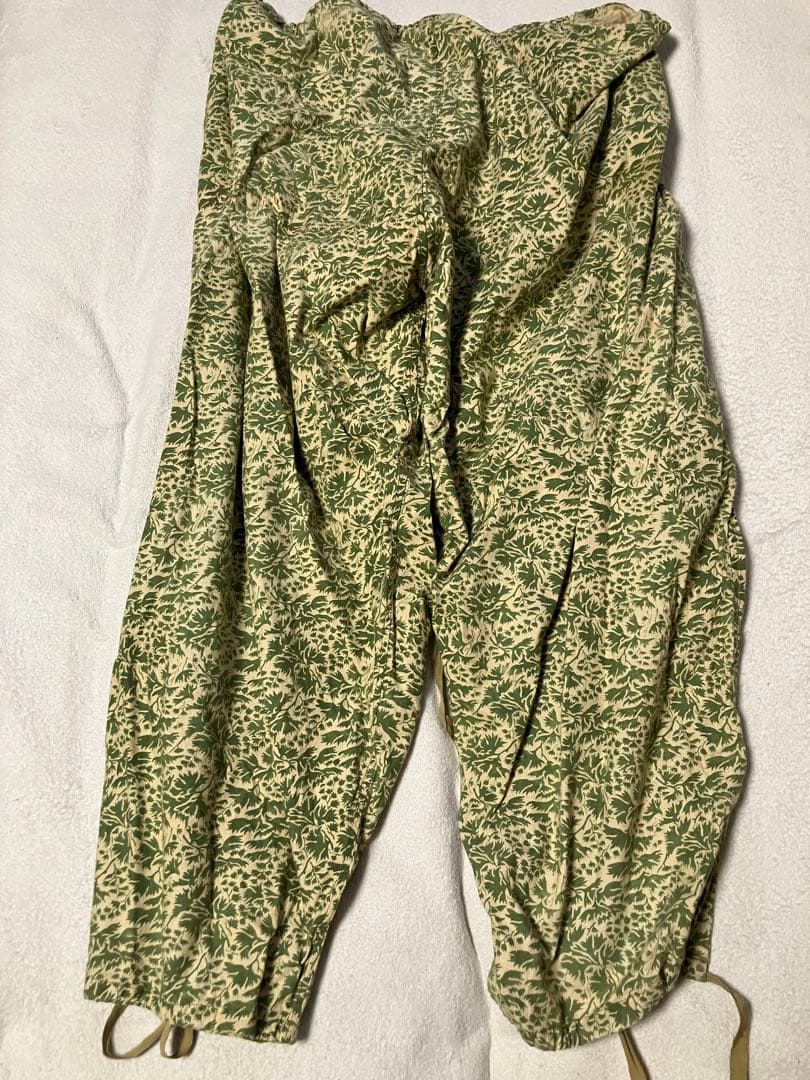 ‼️ルーマニア軍]‼️50s サマーリーフカモ スナイパー スモック パンツ　セット