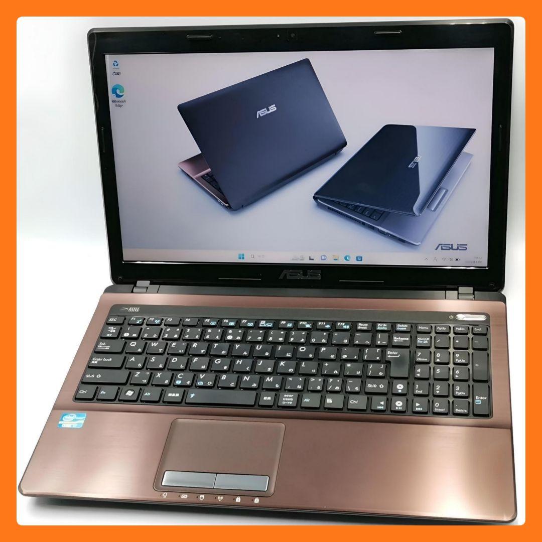 速さが自慢！ 最速Core i7 Windows11 ノートパソコン ASUS