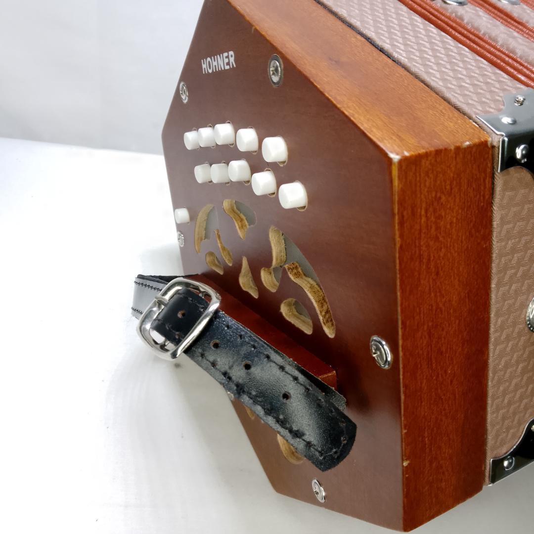 定価6.5万 HOHNER コンサーティーナ 動作良好 ケース付 蛇腹楽器
