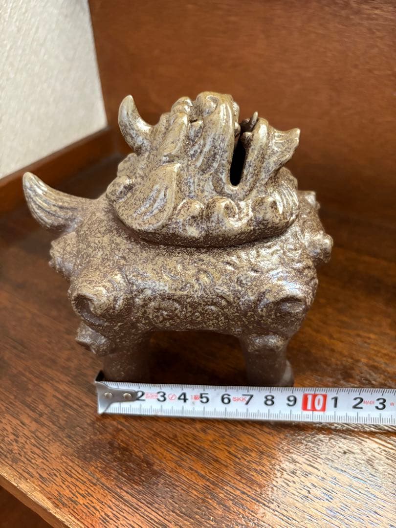 獅子　置物