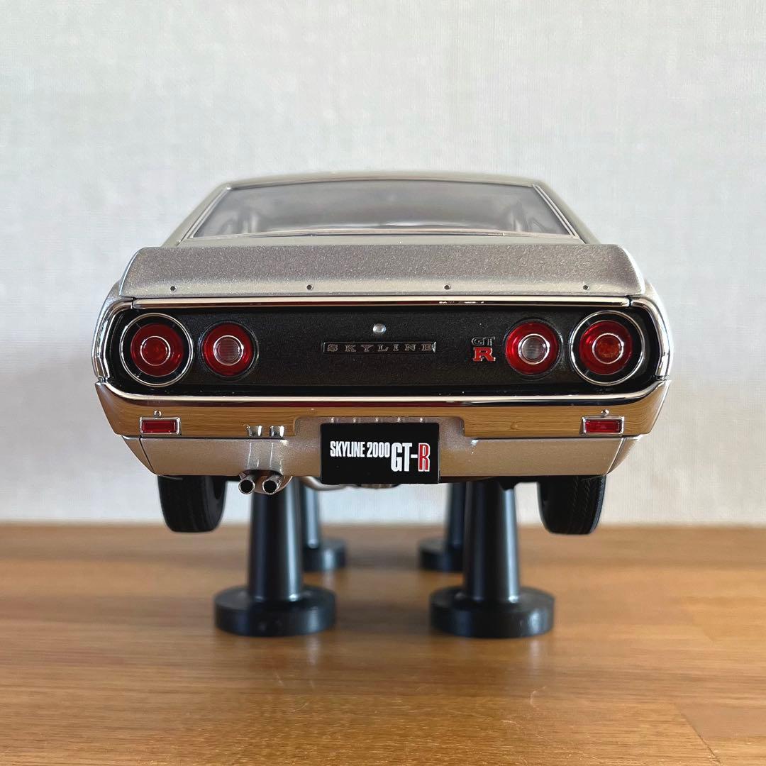 【美品】1/18 オートアート 日産 スカイライン 2000 GT-R ケンメリ