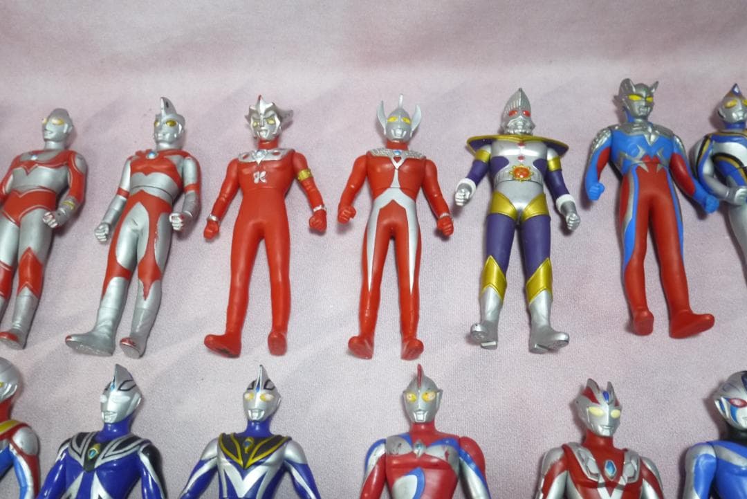 ウルトラヒーローシリーズ　800サイズ　新金型ソフビ　43体セット