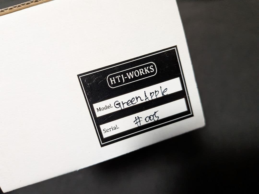 ギター HTJ-Works Green Apple Overdrive