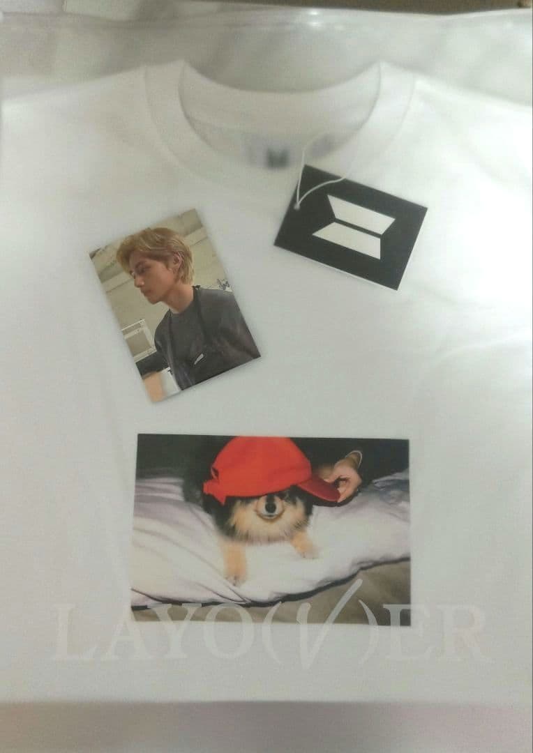 LAYOVER 公式グッズ ヨンタン Tシャツ