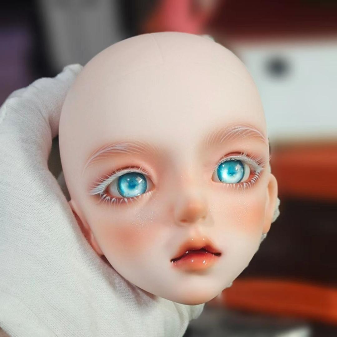 球体関節人形bjd 1/3ドールヘッドメイク アクリルMJD 手描きメイク