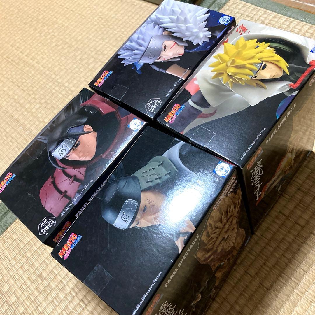 NARUTO PANEL SPECTACLE 最強の兵ども フィギュア4体セット