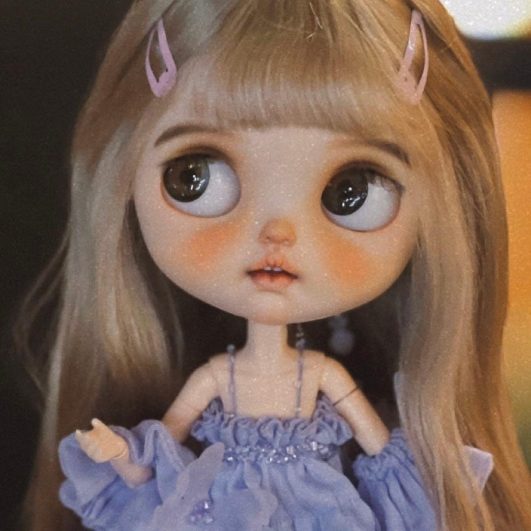 カスタムブライス ドール かわいい 美人 きれい キラキラ 人気海外作家様