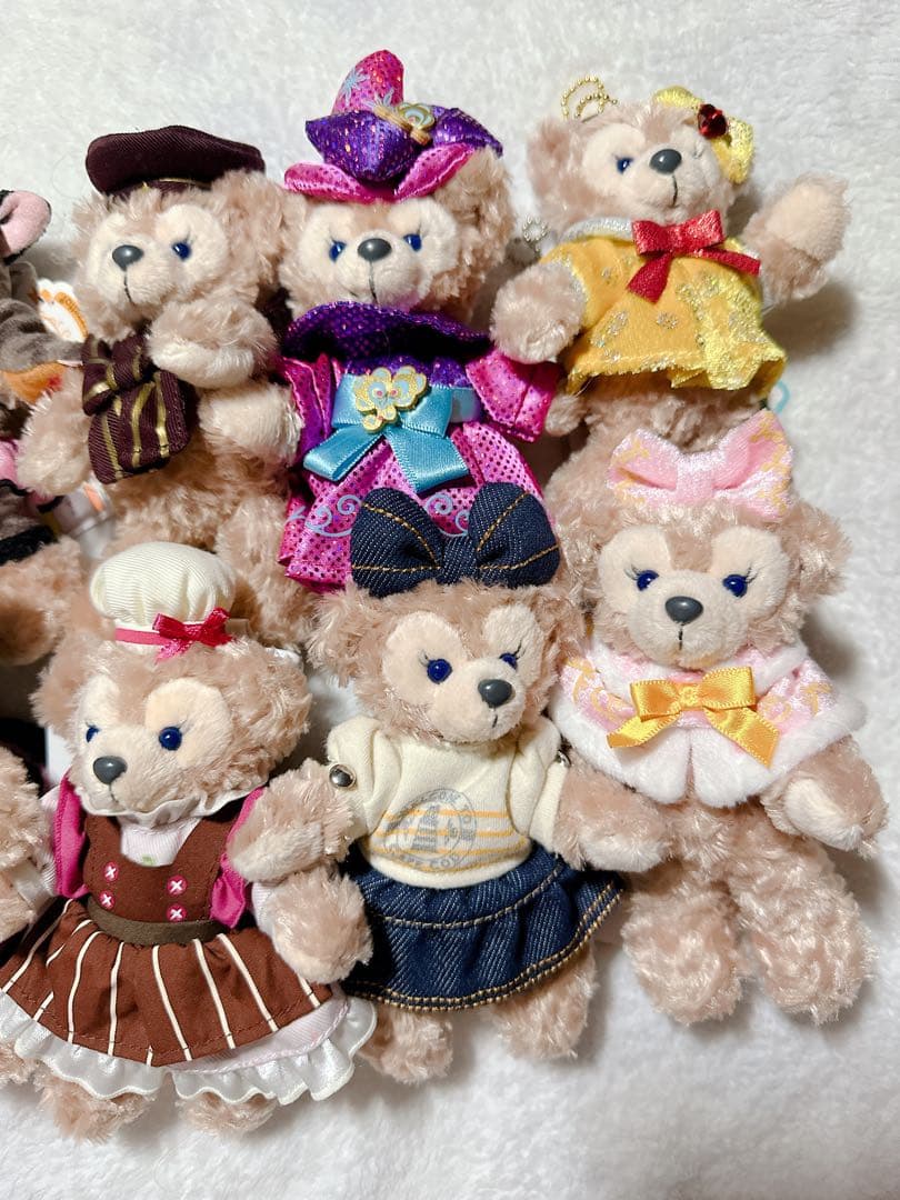 ダッフィー ぬいぐるみバッジ ぬいぐるみストラップ まとめ売り