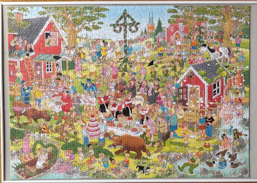 海外製1000ピースcomic puzzle 2点セットおまけ付き