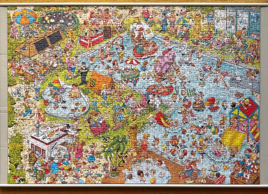 海外製1000ピースcomic puzzle 2点セットおまけ付き