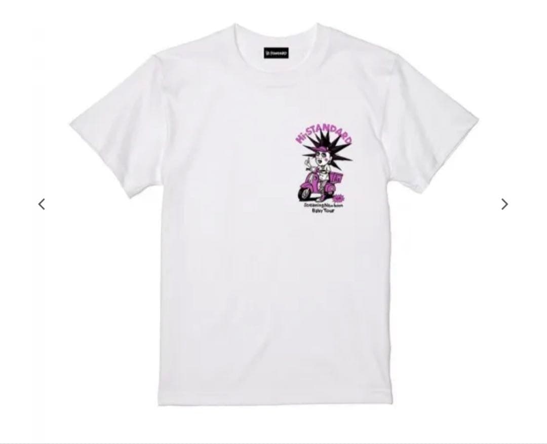 HI-STANDARD ツアーTシャツ ホワイト