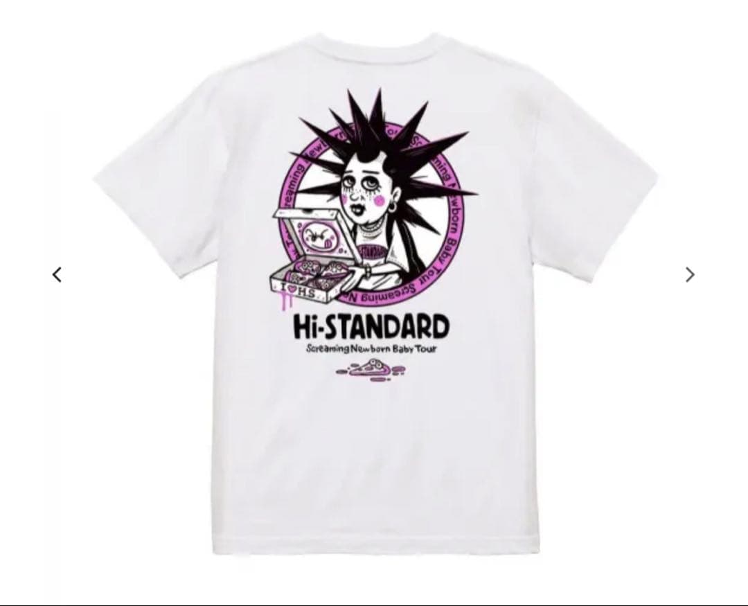 HI-STANDARD ツアーTシャツ ホワイト
