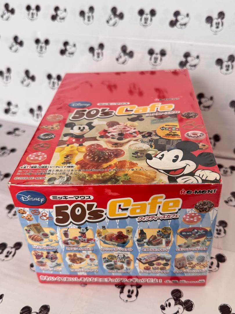 リーメント　ミッキー　50's Cafe ミニチュアセット