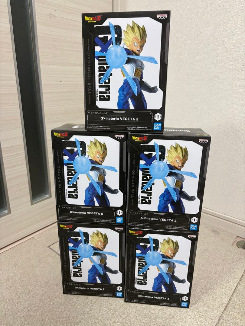 G×materia ベジータ　5体セット　ドラゴンボール