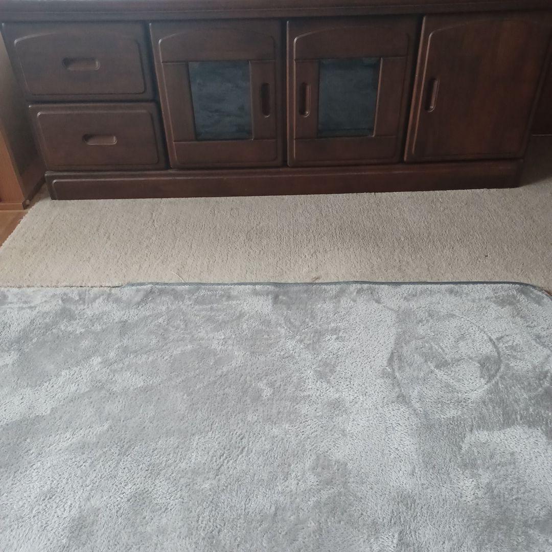 木製テレビ台 ダークブラウン 引き出し付き