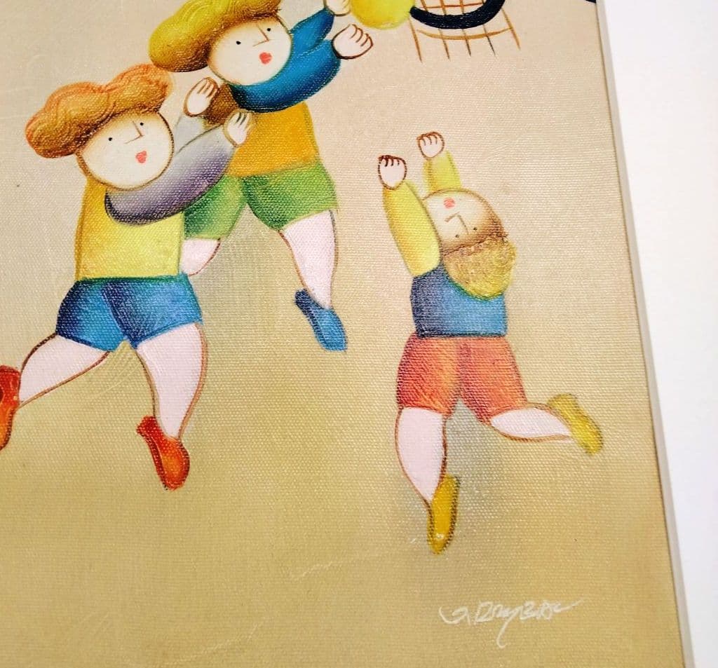 ☆ ジェイ ロイバル 油彩画