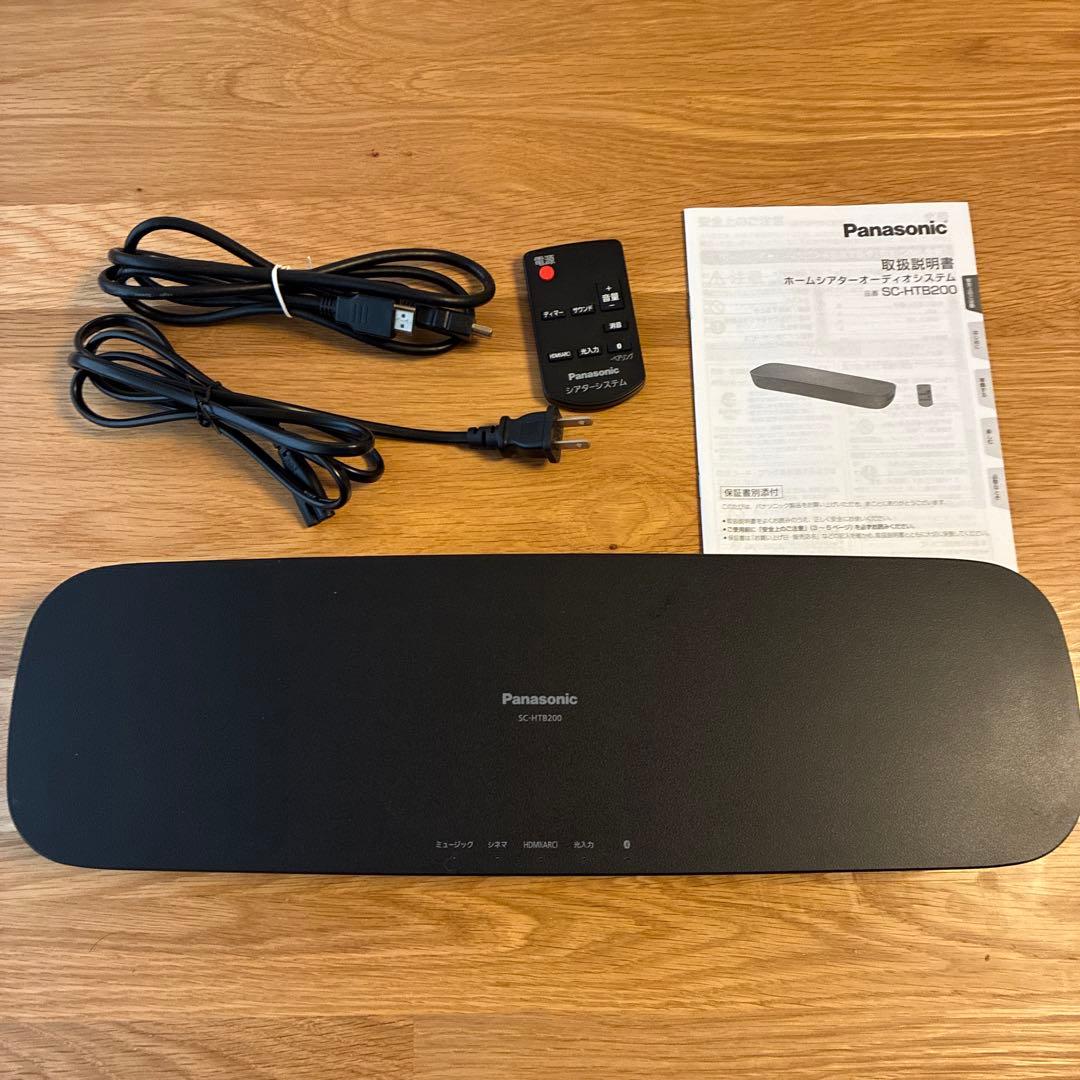 【イカキチ 】Panasonic SC-HTB200 サウンドバー