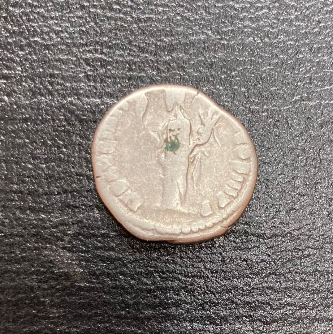 古代ローマ帝国　　コンモドゥス帝　デナリウス銀貨