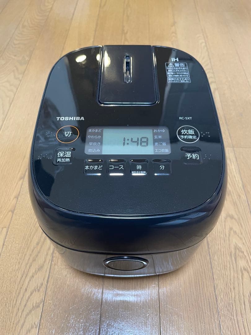 TOSHIBA RC-5XT IH炊飯器 3合