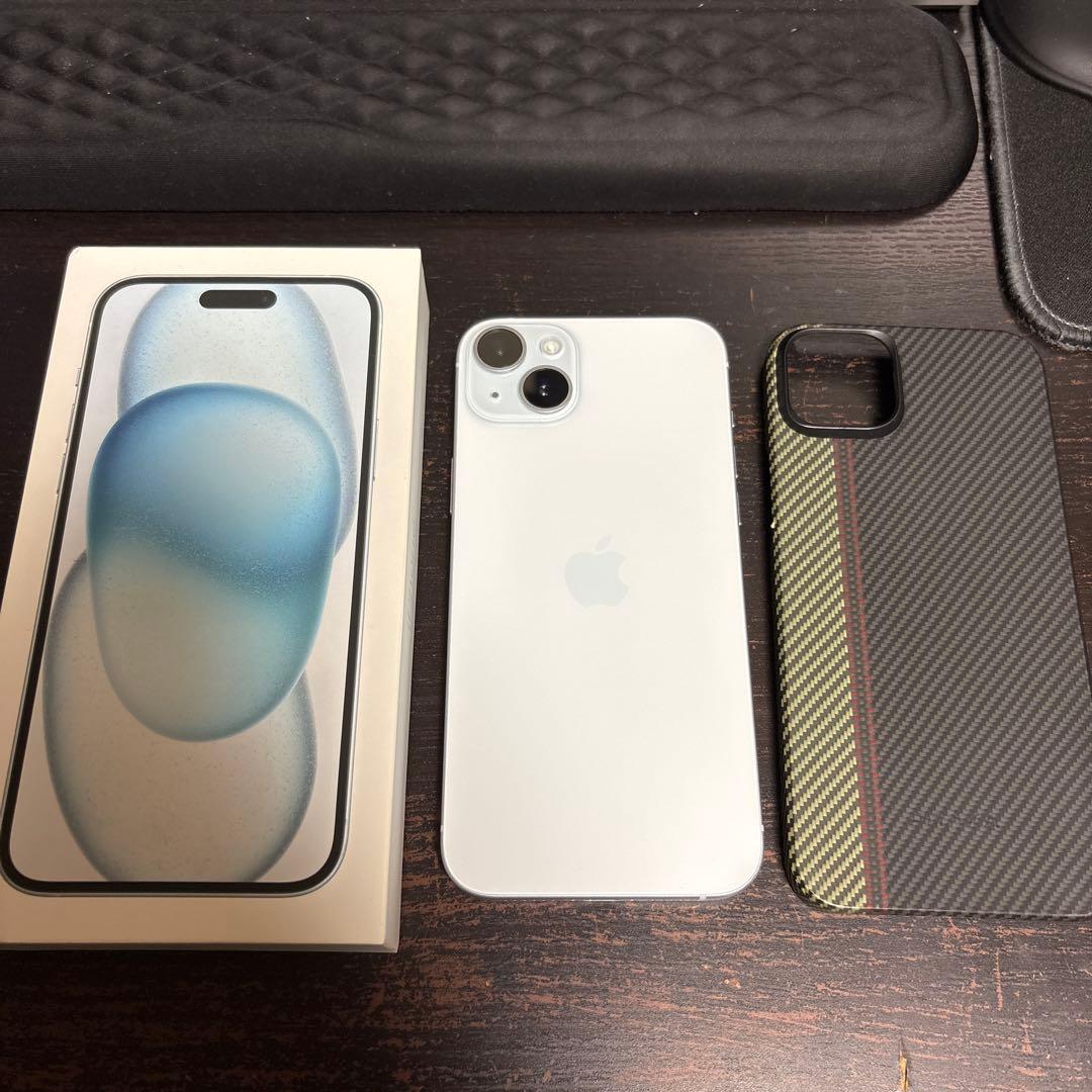Apple iPhone 15 Plus 256GB ブルー おまけ付き
