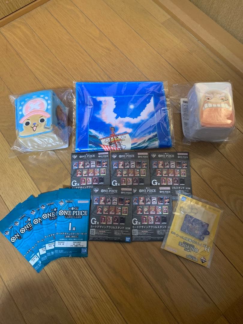 ワンピース1番くじ　C賞　E賞　G賞　I賞まとめ売り (おまけ付き)