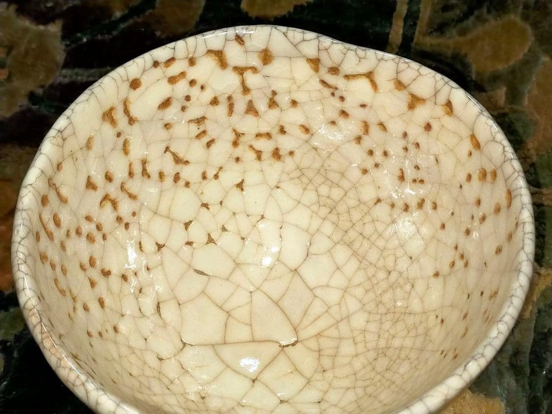 ♥古萩♥　茶碗　♥無銘♥　桐箱付き　♥萩焼　茶道具　骨董　古玩