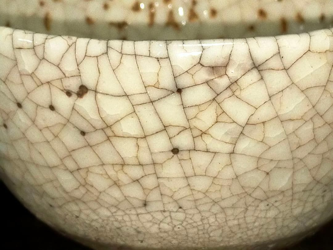 ♥古萩♥　茶碗　♥無銘♥　桐箱付き　♥萩焼　茶道具　骨董　古玩