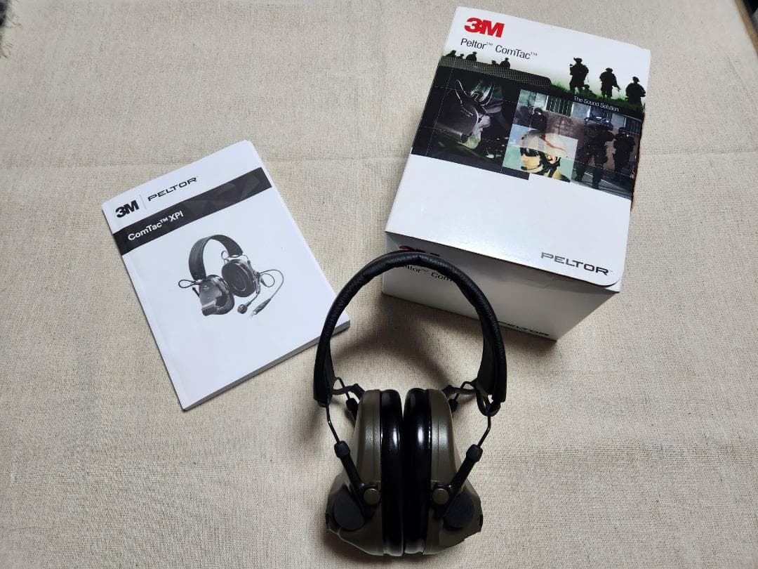 【新品】3m Peltor COMTAC xpi 実物 ヘッドセット