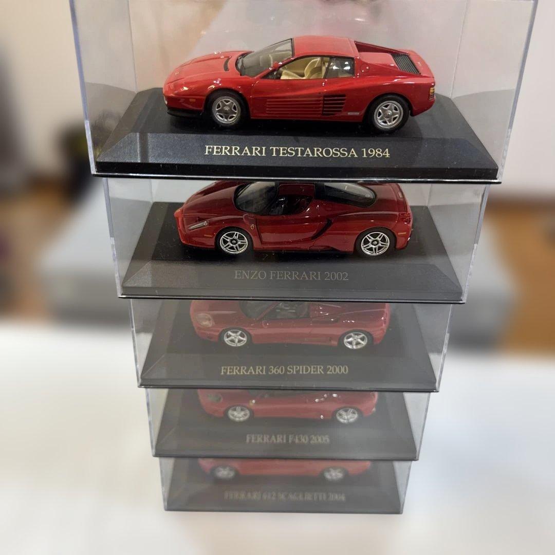 Ferrari 1/43 ミニカーコレクション5台