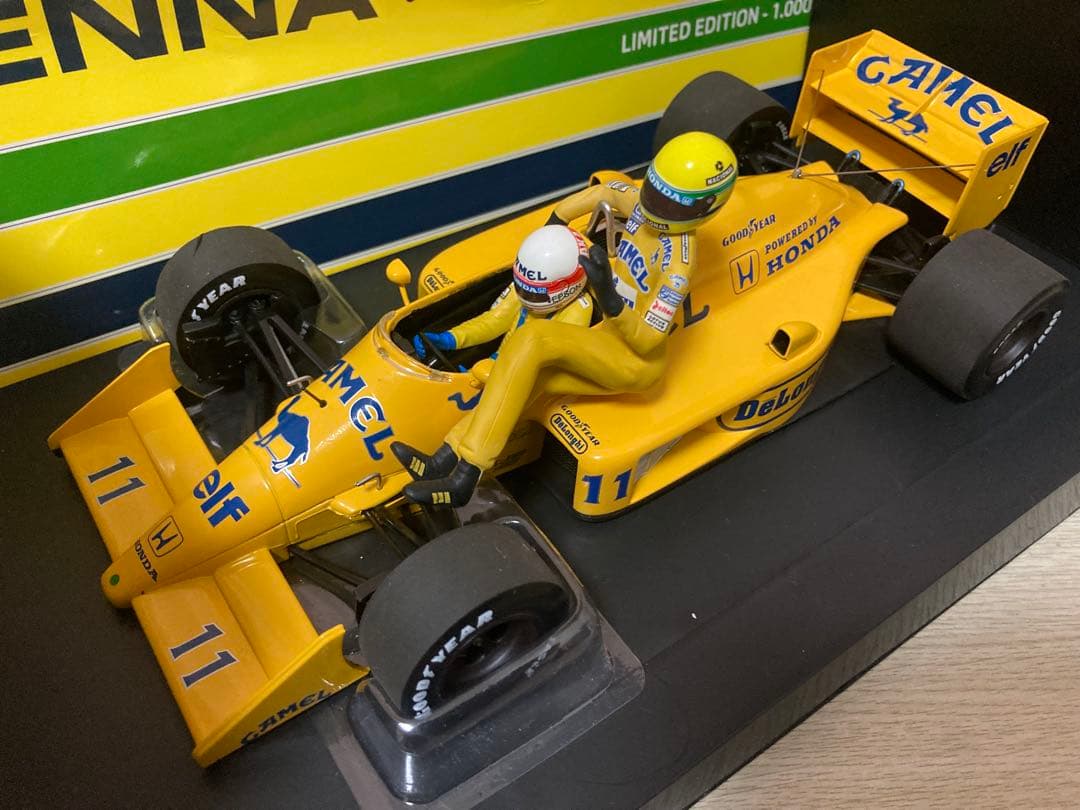 ミニチャンプス‼️ロータス99T 1987年イタリアGP ライドオンセナ