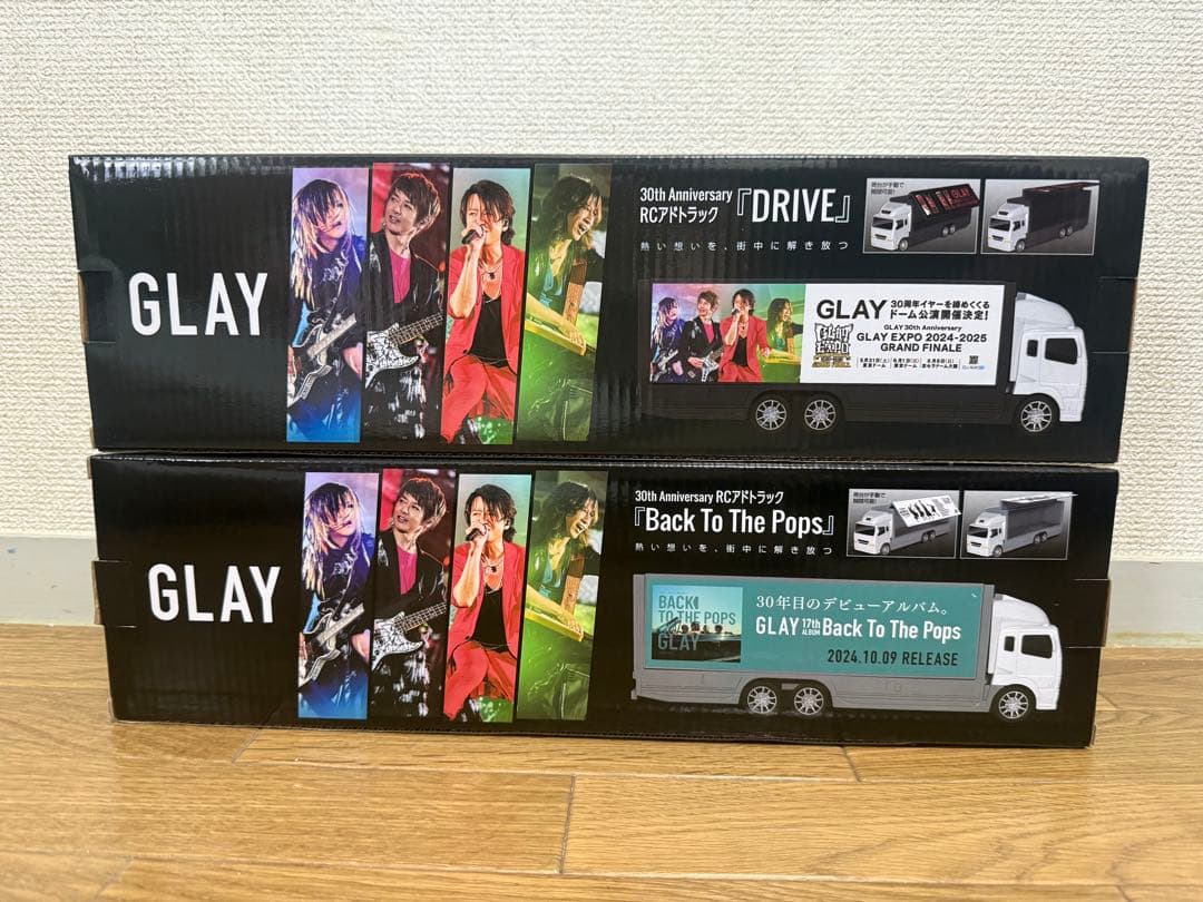 GLAY 30thAnniversary RCアドトラック GIGO 2種セット