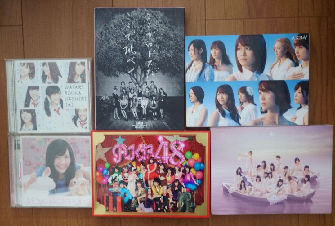 AKB48 CD シングル　アルバム　akb48　渡辺麻友　柏木由紀