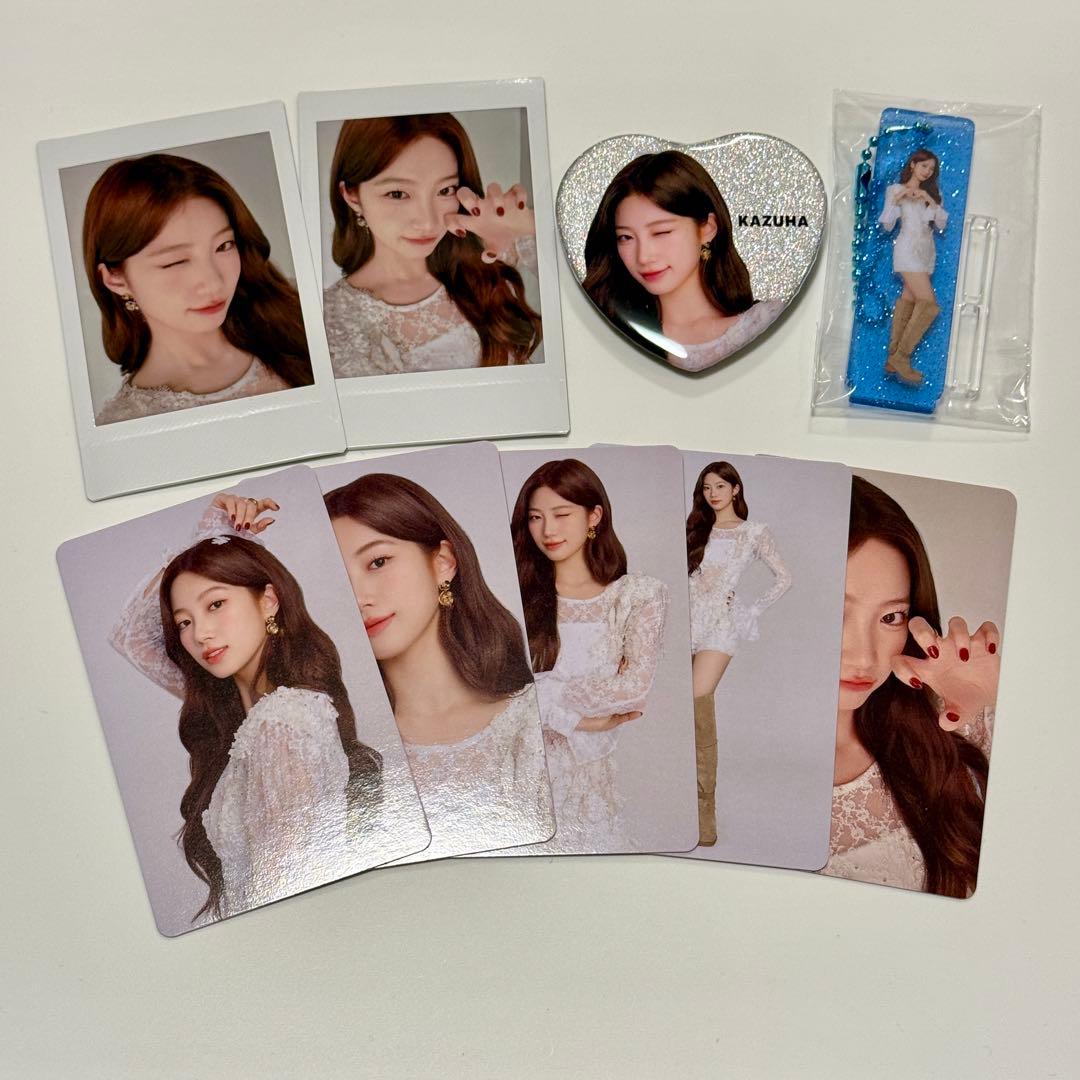 LE SSERAFIM カズハ 東京ドーム ランダム トレカ 缶バッジ セット