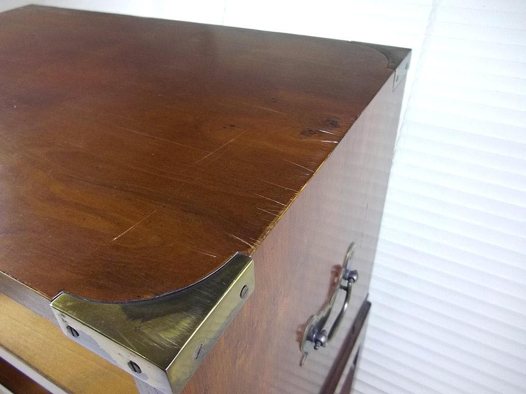 米国 HEKMAN製 高脚キャビネット チェスト 棚 ミリタリー 軍用