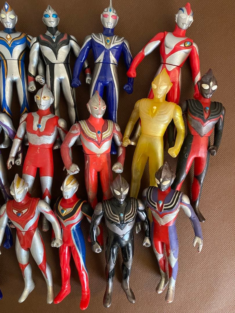 【中古品・ジャンク品】ウルトラシリーズ ソフビフィギュア セット まとめ売り