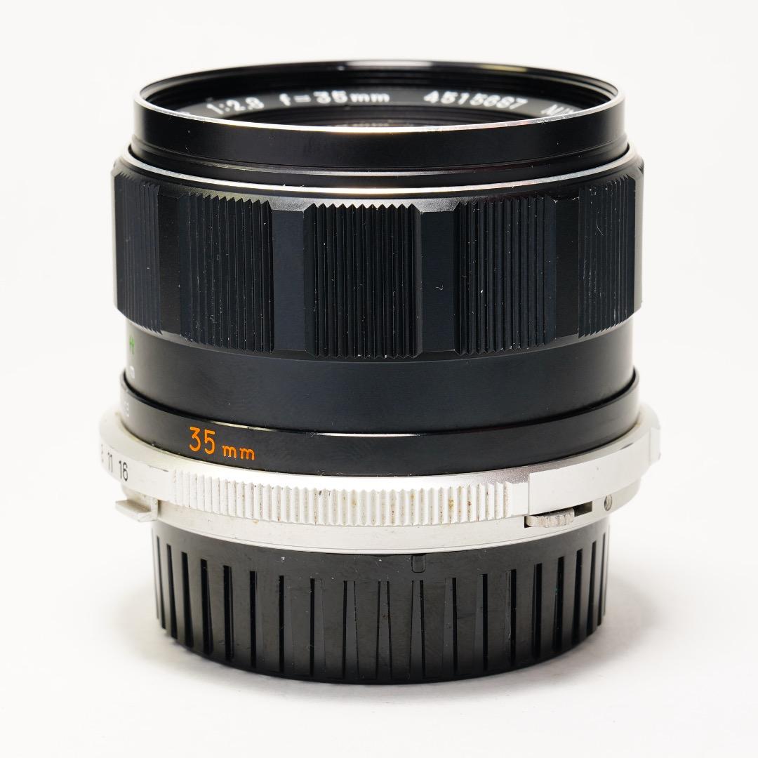 【極美品】ミノルタ MC W.ROKKOR-HG 35mm F2.8 687