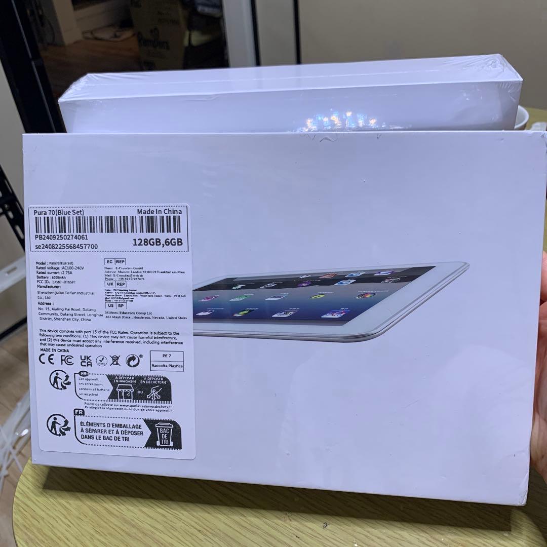 Pura 70 タブレット 128GB / 6GB RAM