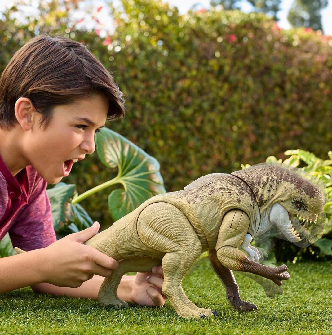 【新品】ジュラシックワールド ほえるディストータス・レックス フィギュア