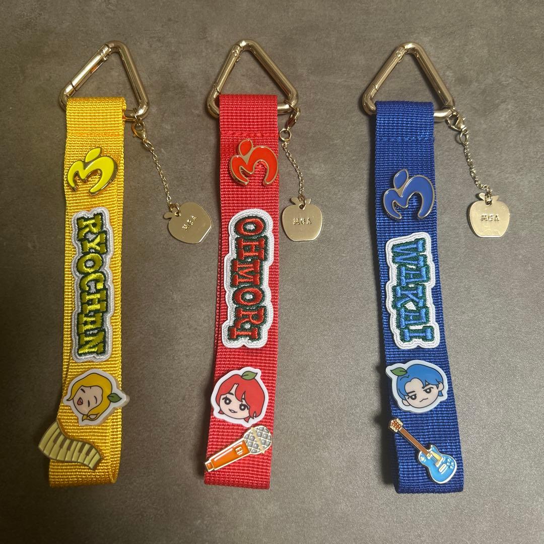 Mrs. GREEN APPLE デコレーションストラップ　3種