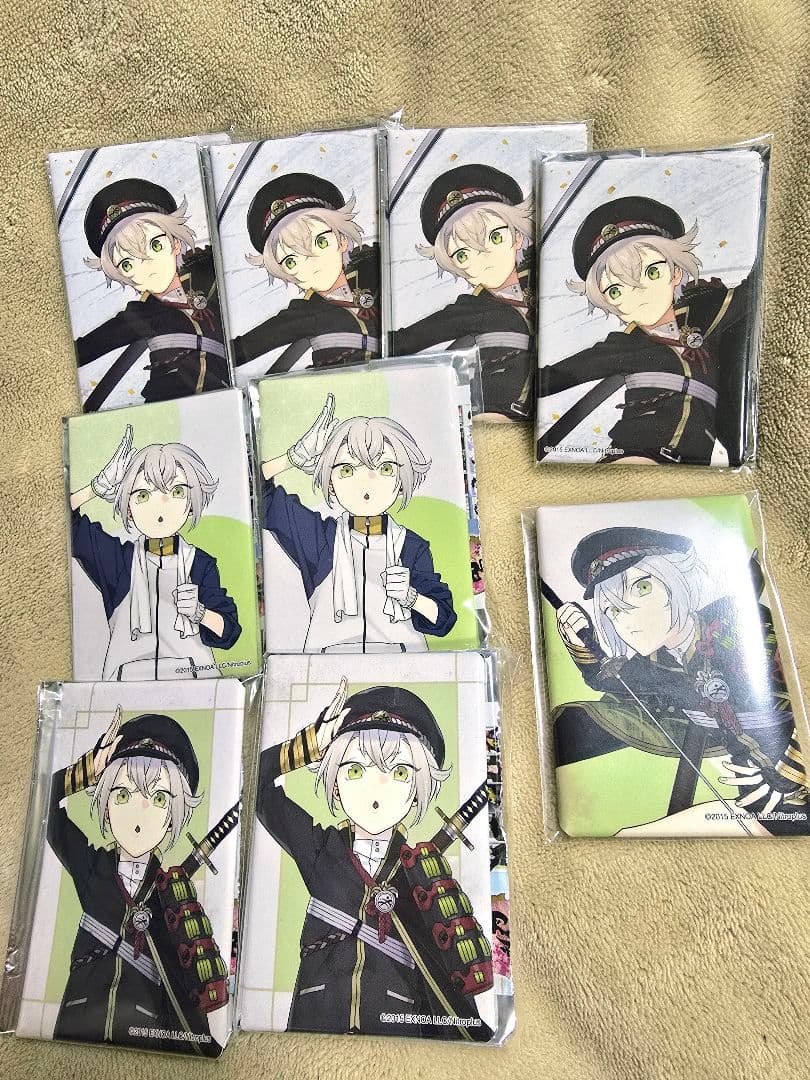 刀剣乱舞 蛍丸 スクエア缶バッジ