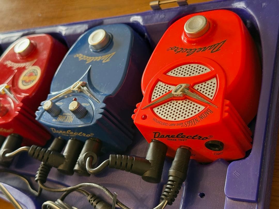 【レア】 Danelectro DJシリーズ 専用ボード & エフェクター 5個