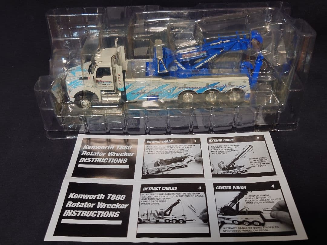 FirstGearアメリカトラック野郎レッカー車ミニカーKenworthT880