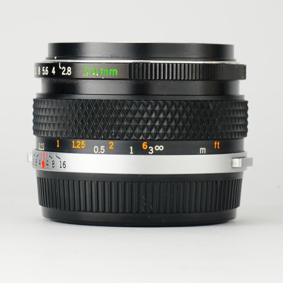 整備＆テスト済 オリンパス Zuiko auto-w 24mm F2.8 352