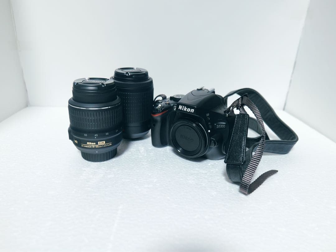 Nikon D5100 ズームレンズ2個セット SDカード付き