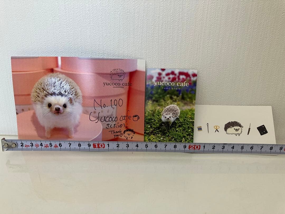 最終値下げ 羊毛フェルト ハリネズミ さくだゆうこ　yucococafe