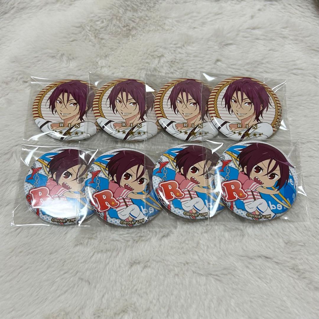 Free! 松岡凛 TM 絆 約束 缶バッジ