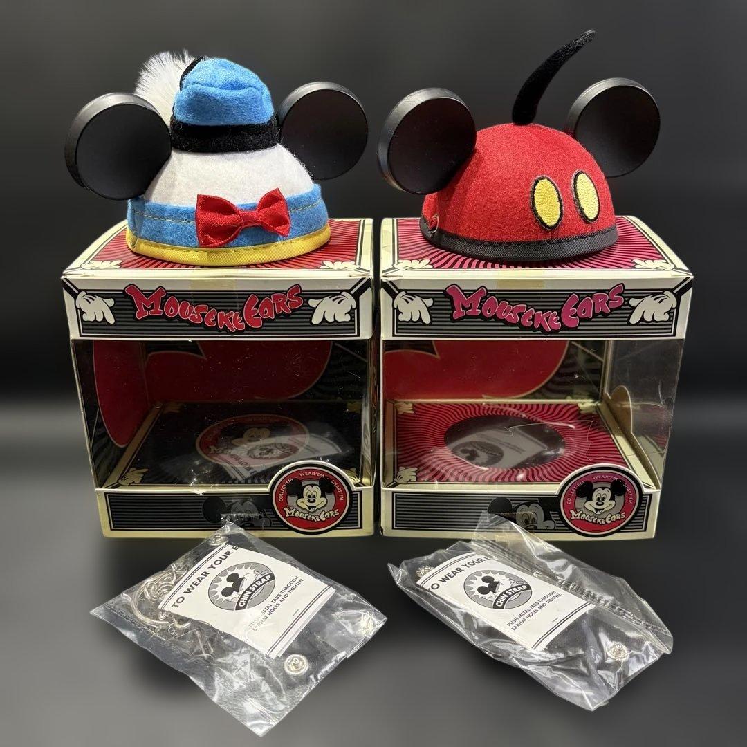 【未使用品】海外ディズニー　「Mouseke Ears」　ミッキー&ドナルド