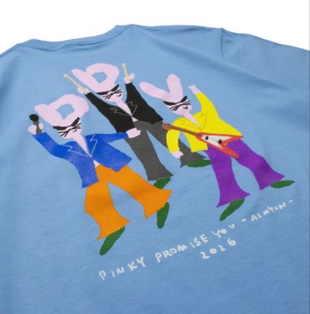 あいみょん　PPYライブグッズ PPYラビットバンドTシャツ サックス