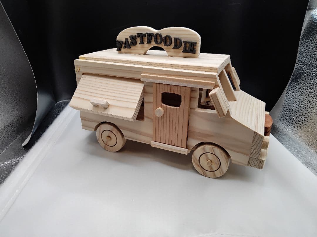 木製フードトラック FASTFOOD