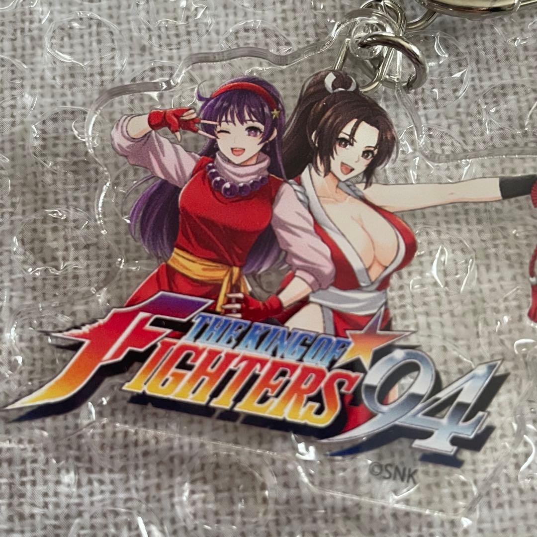 ブックオフコラボ　KOF'94 アテナ 不知火舞 缶バッジ アクキー　限定